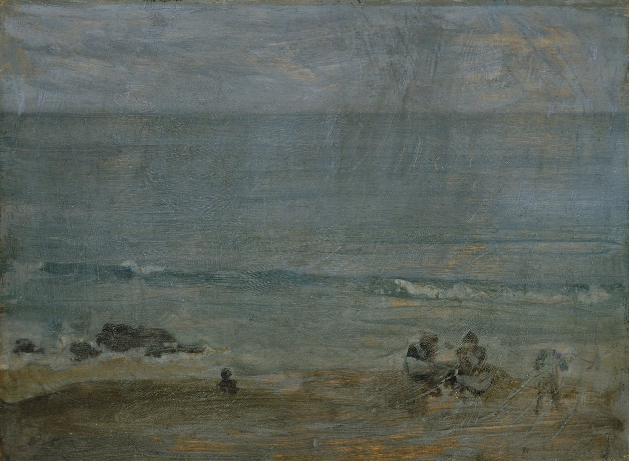 Nad brzegiem św, autorstwa James Abbott McNeill Whistler