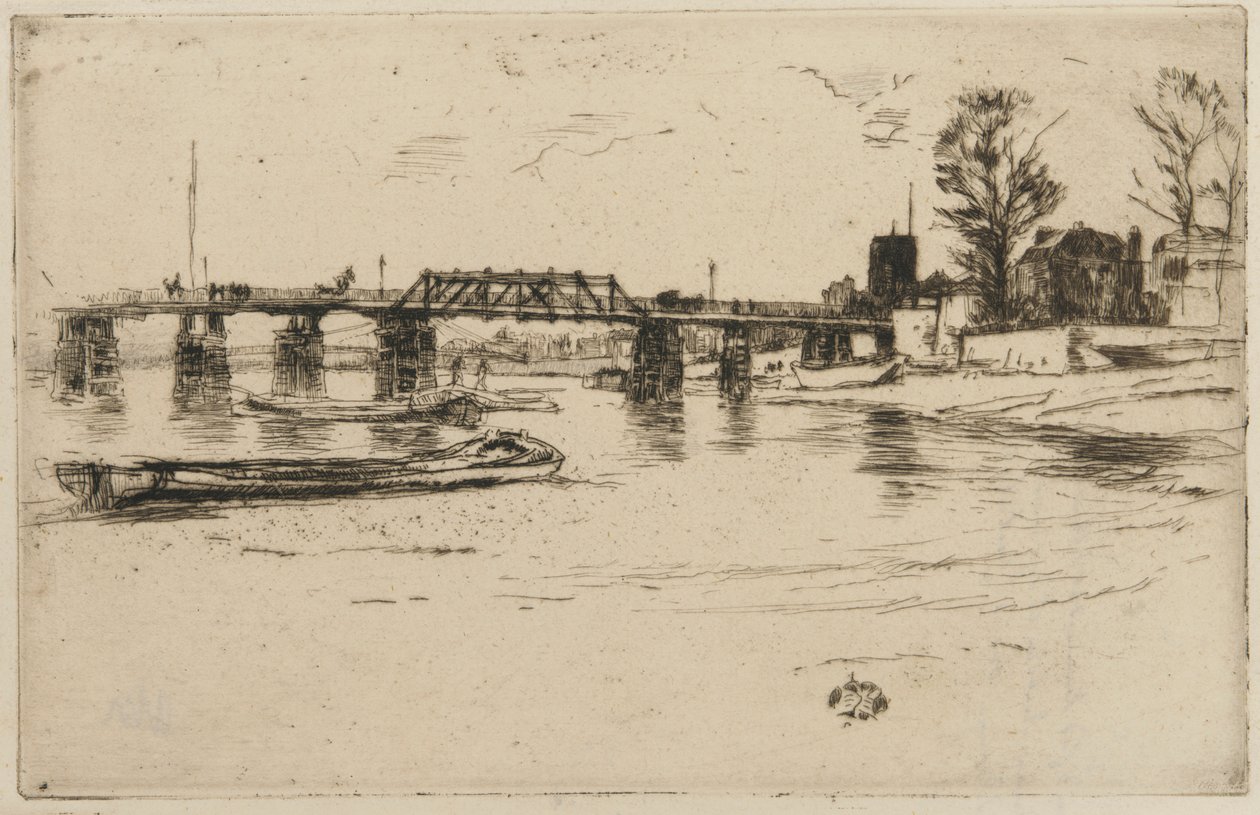Chelsea, 1879. autorstwa James Abbott McNeill Whistler
