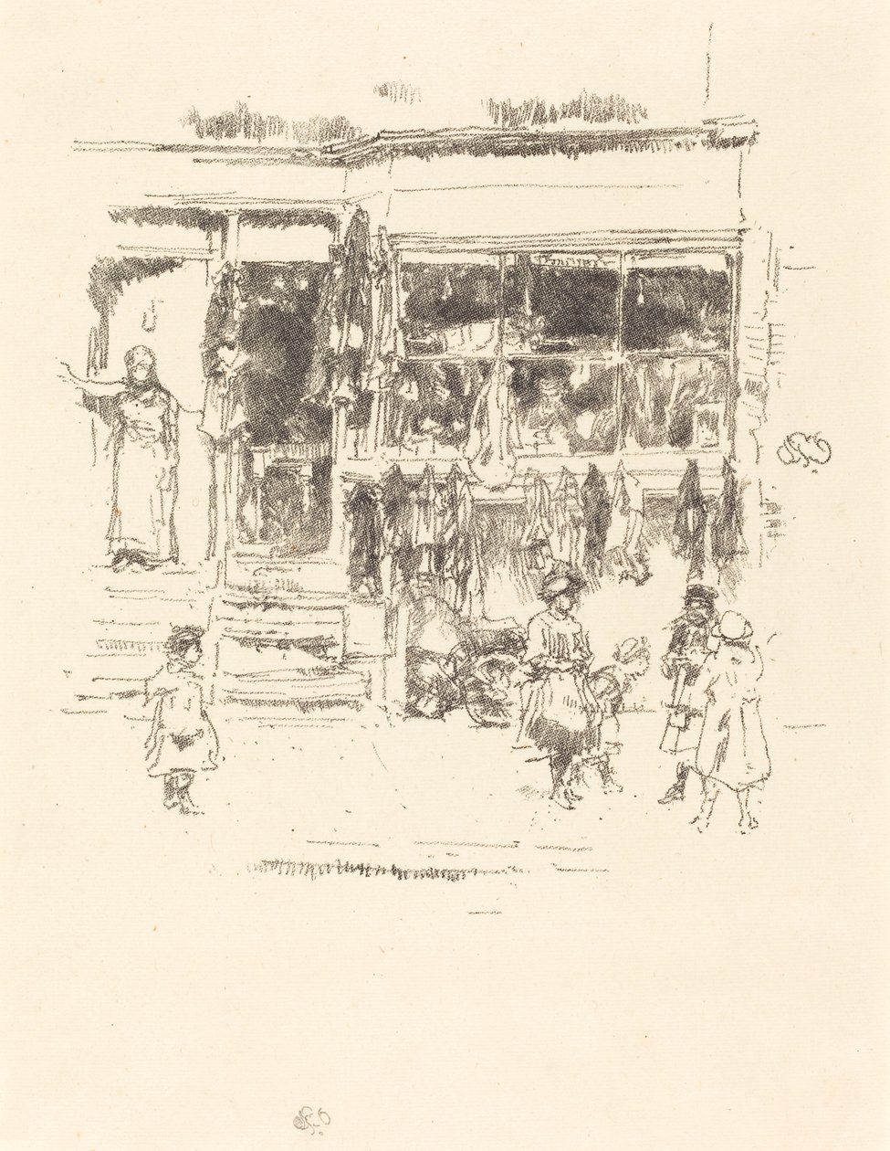 Chelsea Rags, 1888. autorstwa James Abbott McNeill Whistler