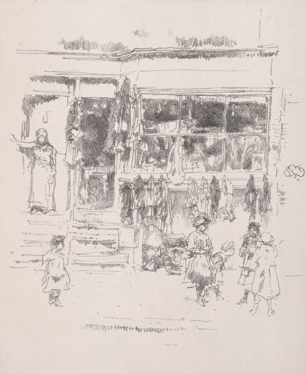 Chelsea Rags, 1888. autorstwa James Abbott McNeill Whistler