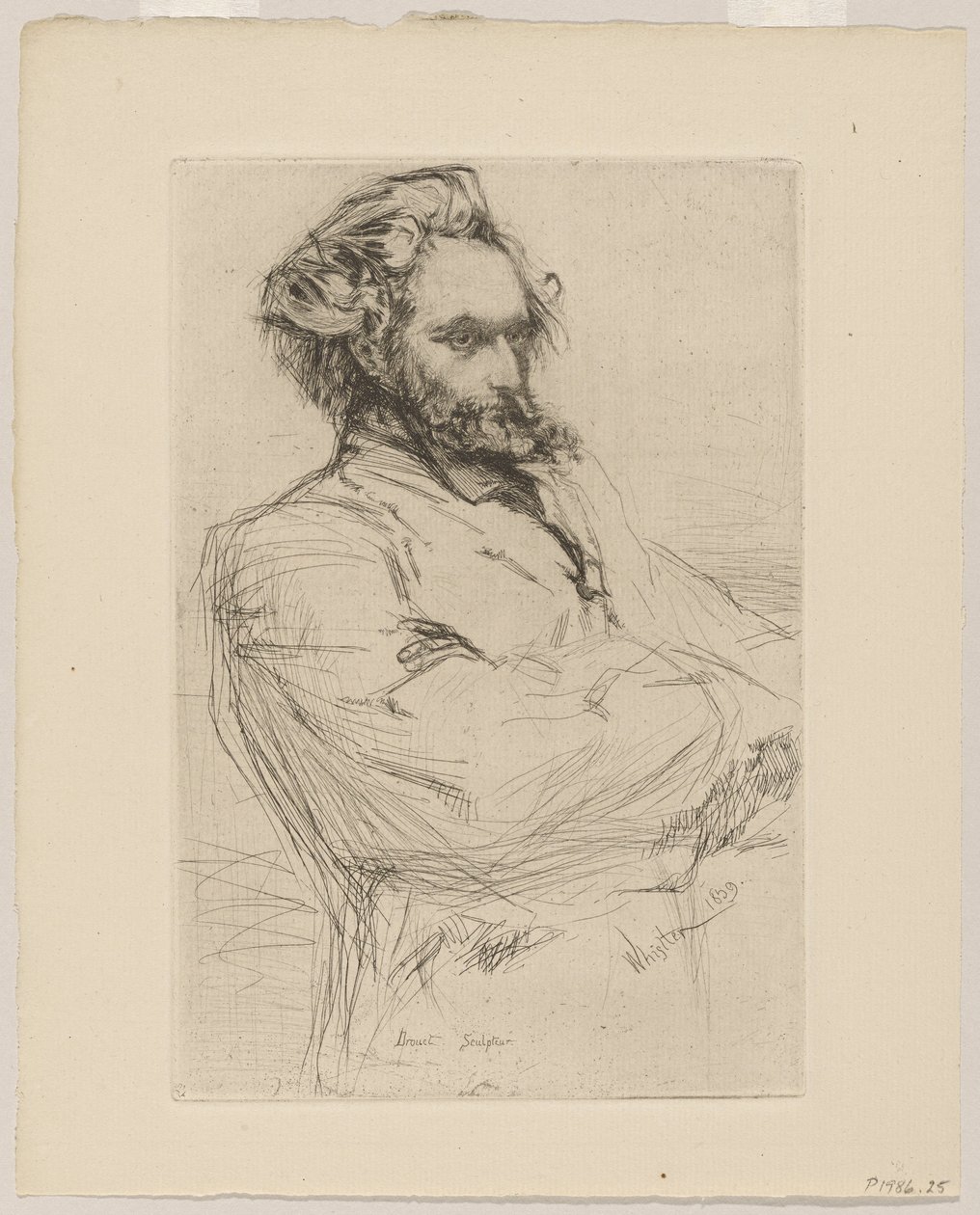 Drouet autorstwa James Abbott McNeill Whistler
