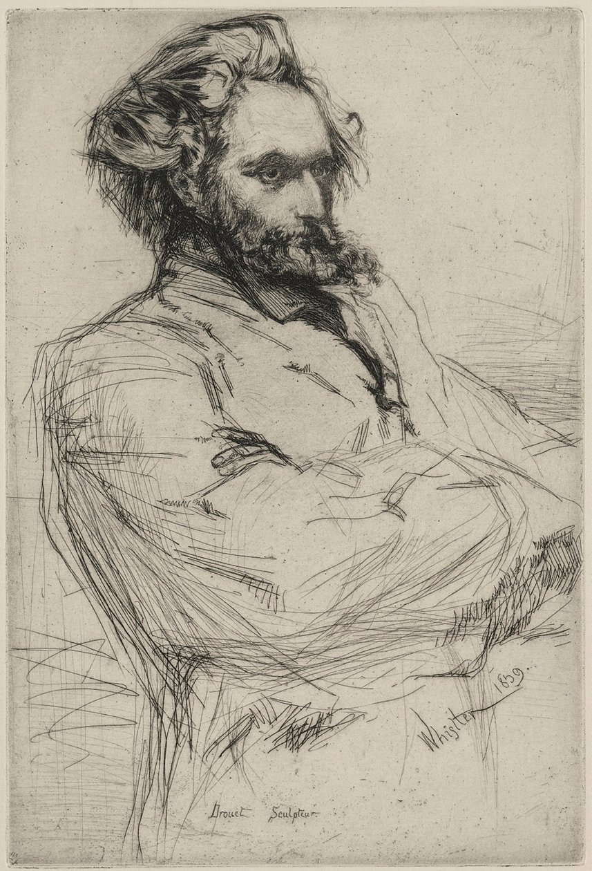 Droueta, 1859. autorstwa James Abbott McNeill Whistler