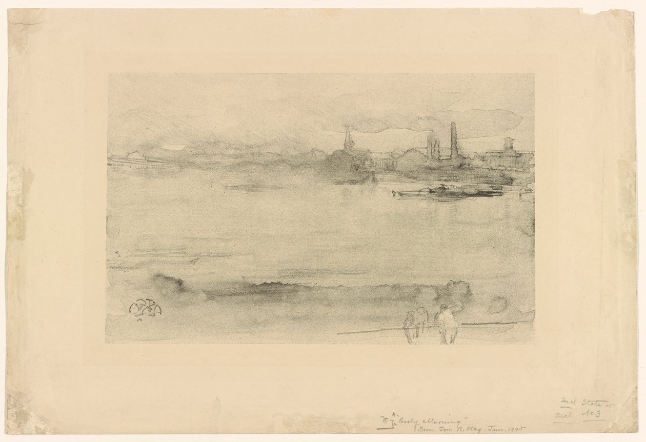 Wczesny poranek 1878. autorstwa James Abbott McNeill Whistler