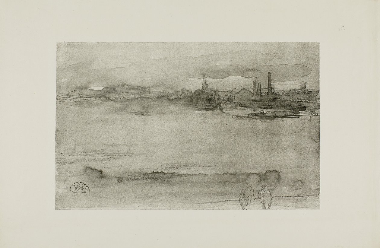 Wczesny poranek, 1878 autorstwa James Abbott McNeill Whistler