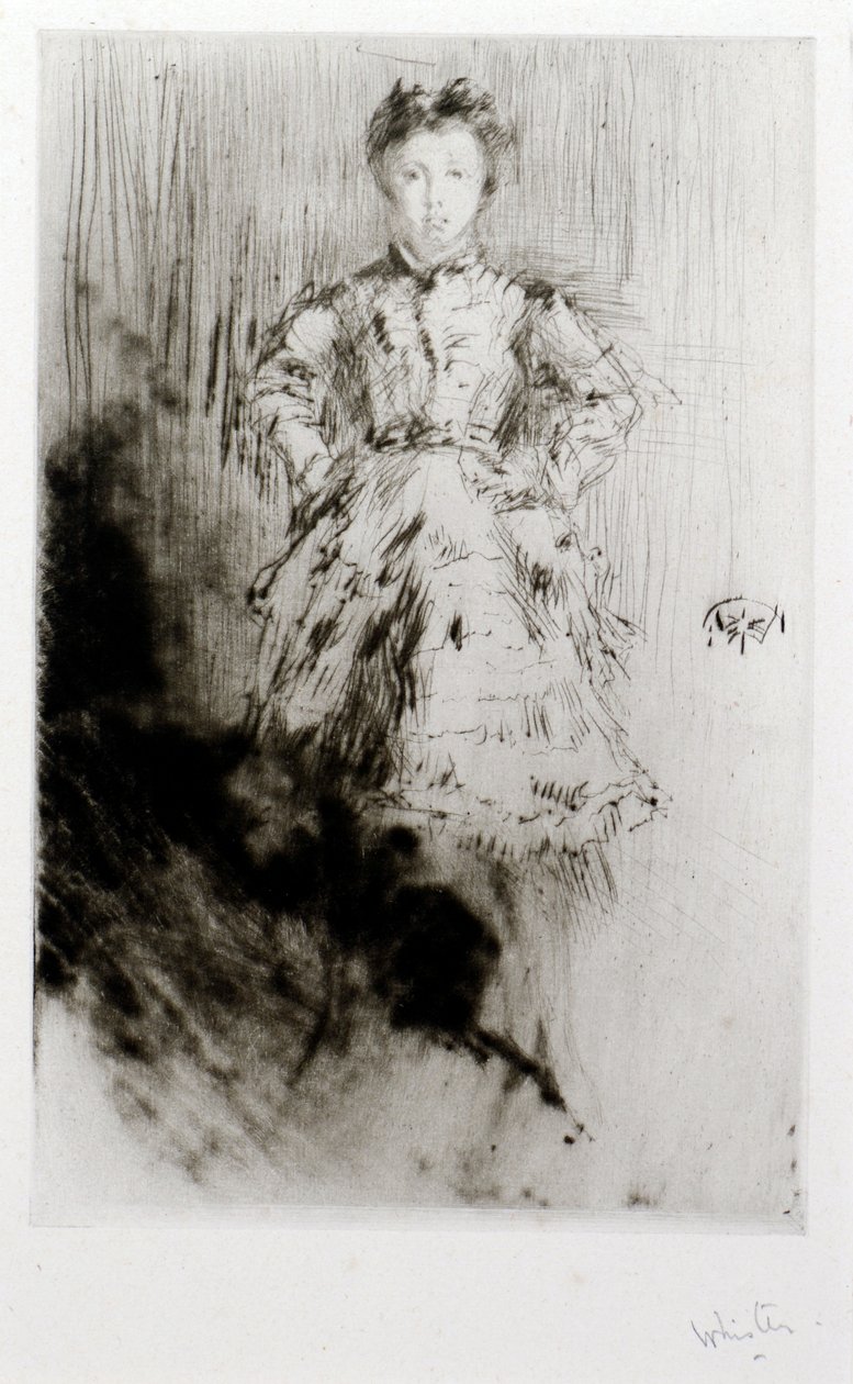 Elinor Leyland autorstwa James Abbott McNeill Whistler