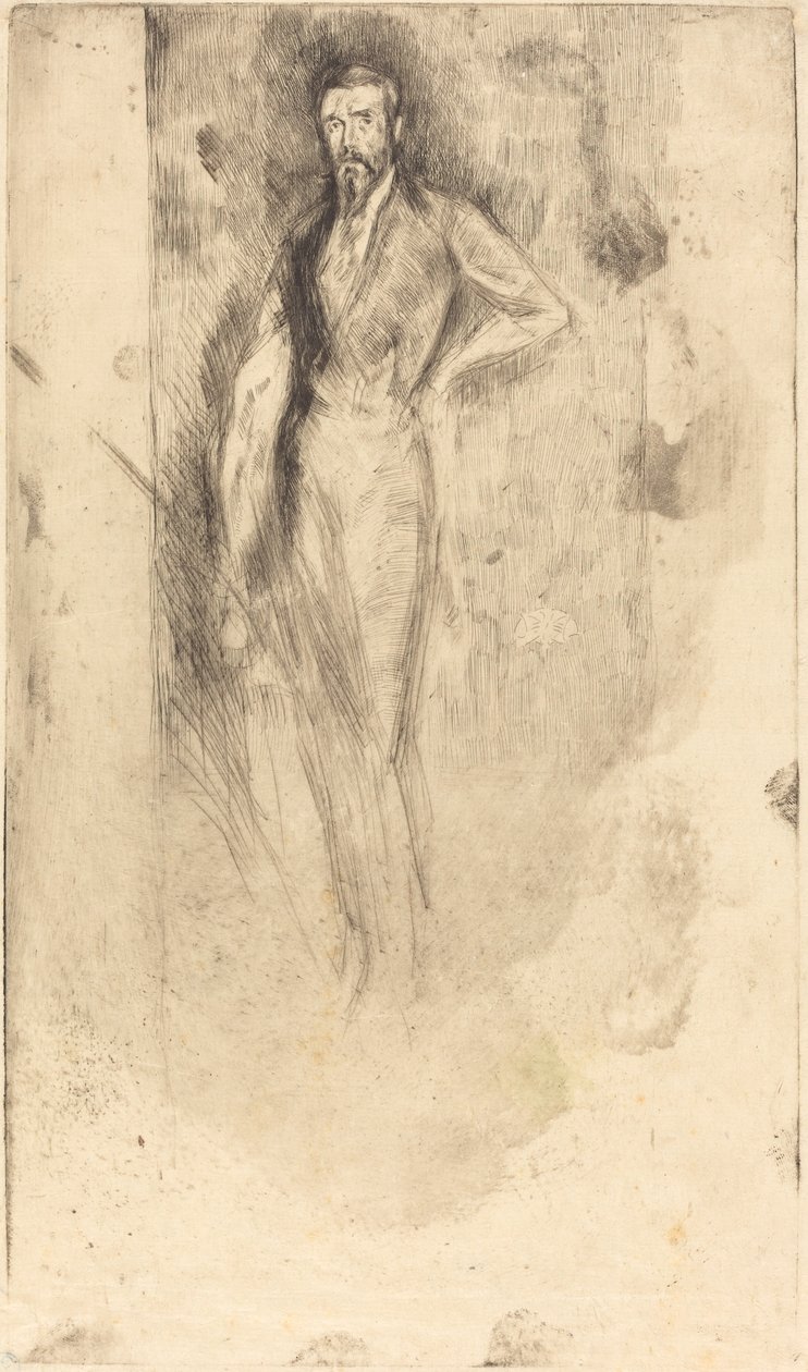 F.R. Leyland, c. 18701873. autorstwa James Abbott McNeill Whistler