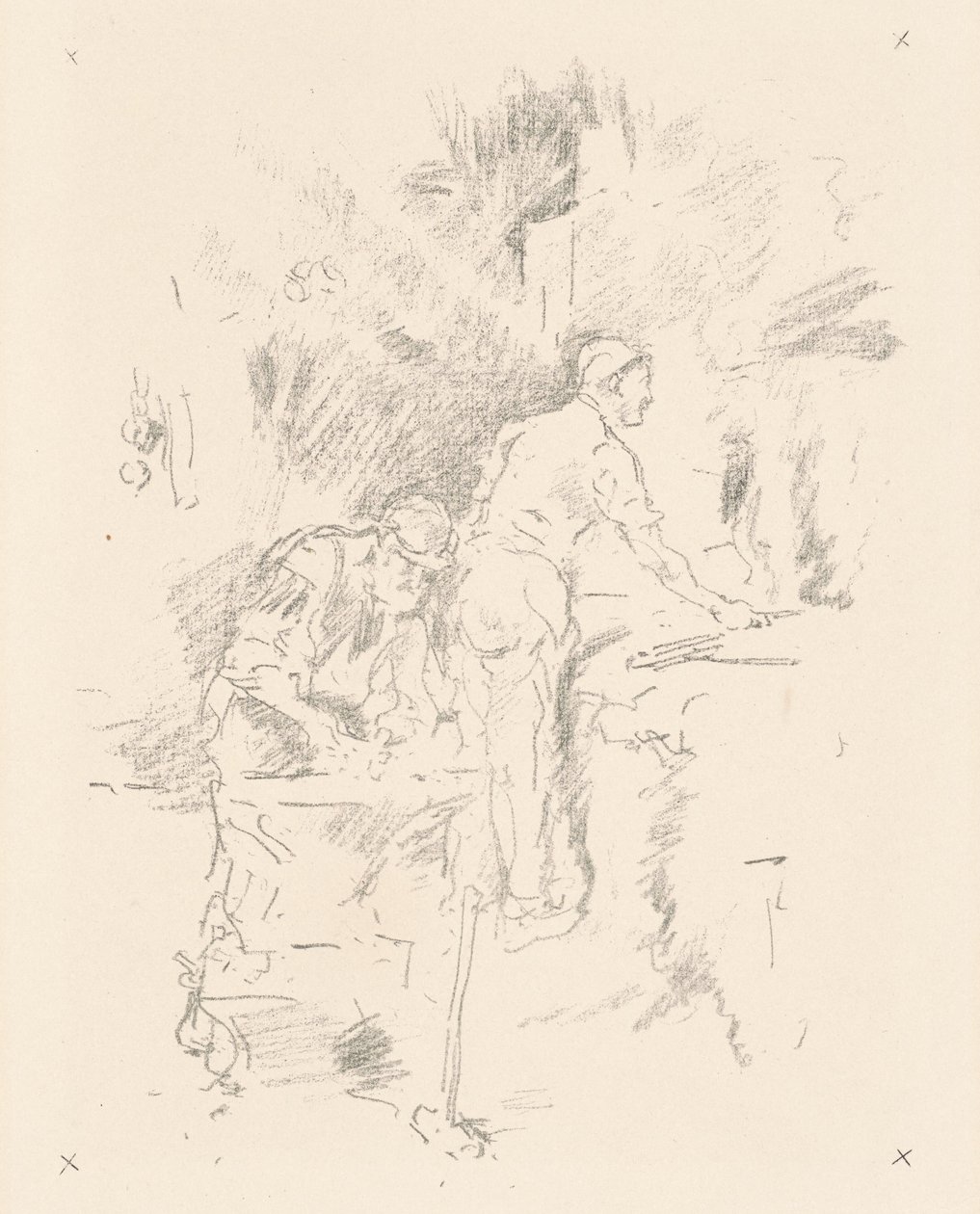 Ojciec i syn, 1895. autorstwa James Abbott McNeill Whistler