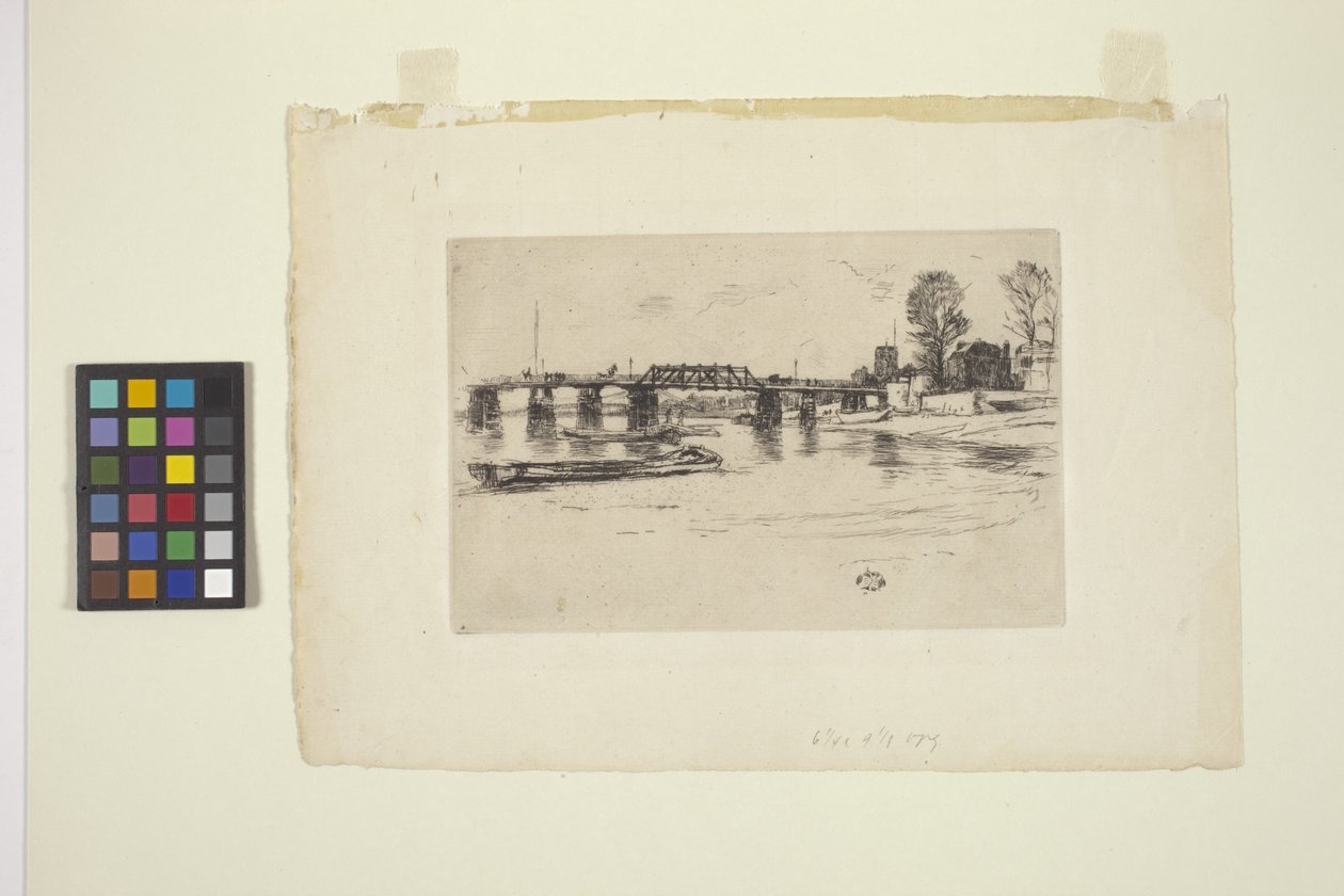 Fulham (akwaforta) autorstwa James Abbott McNeill Whistler