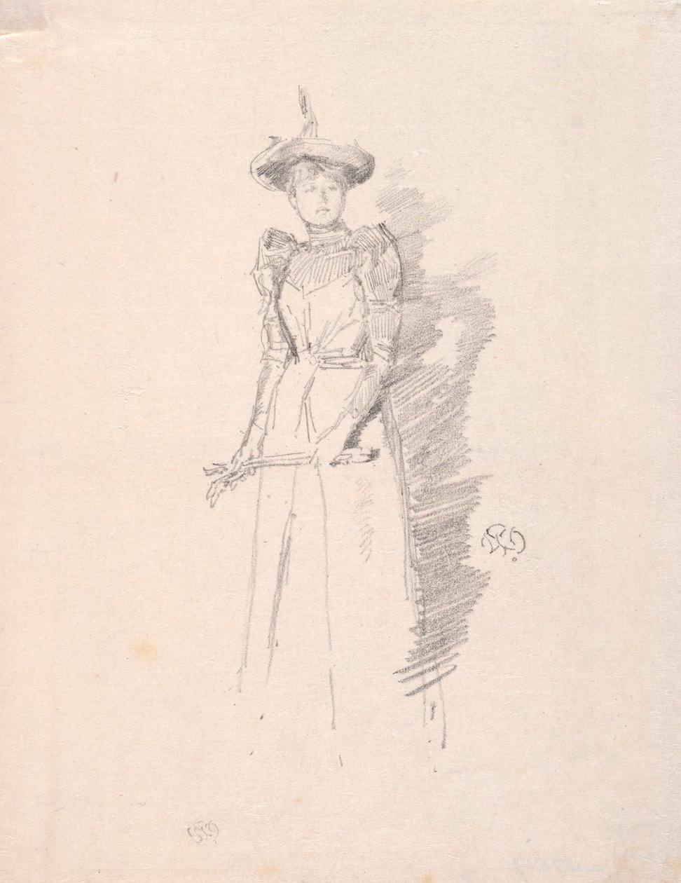 Zamszowe rękawiczki, 1890. autorstwa James Abbott McNeill Whistler