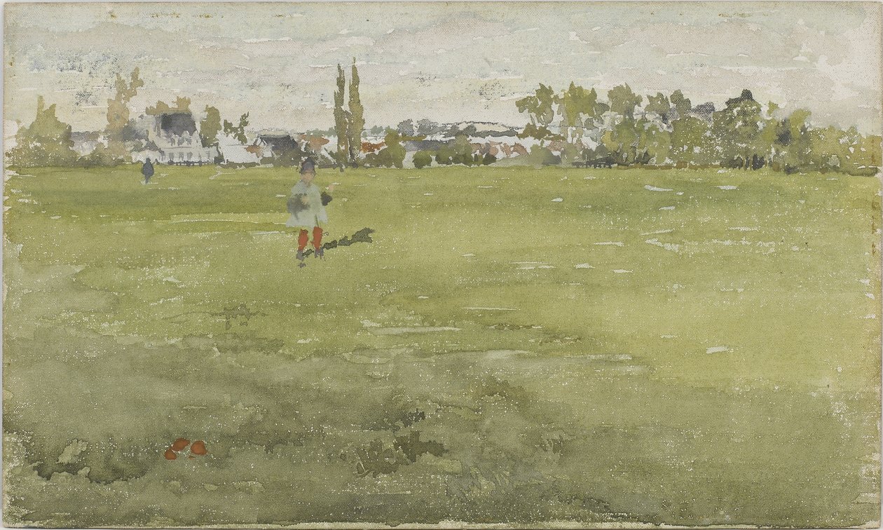 Zielony i srebrny: Beaulieu, Touraine autorstwa James Abbott McNeill Whistler
