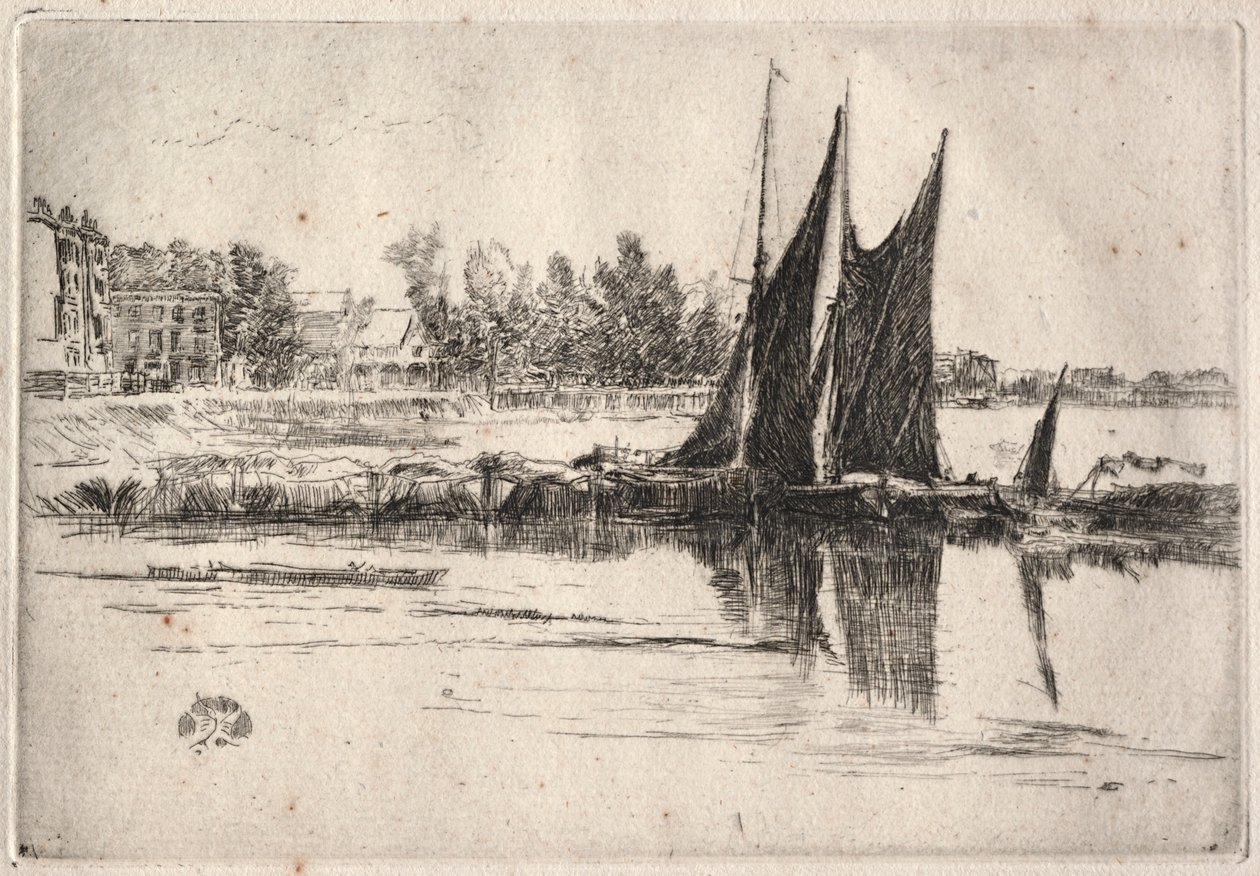 Hurlingham. autorstwa James Abbott McNeill Whistler