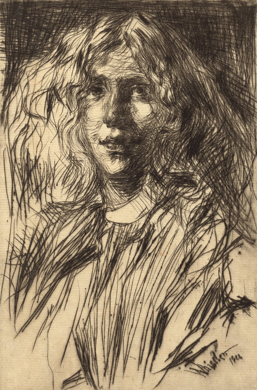 Jo, 1861. autorstwa James Abbott McNeill Whistler