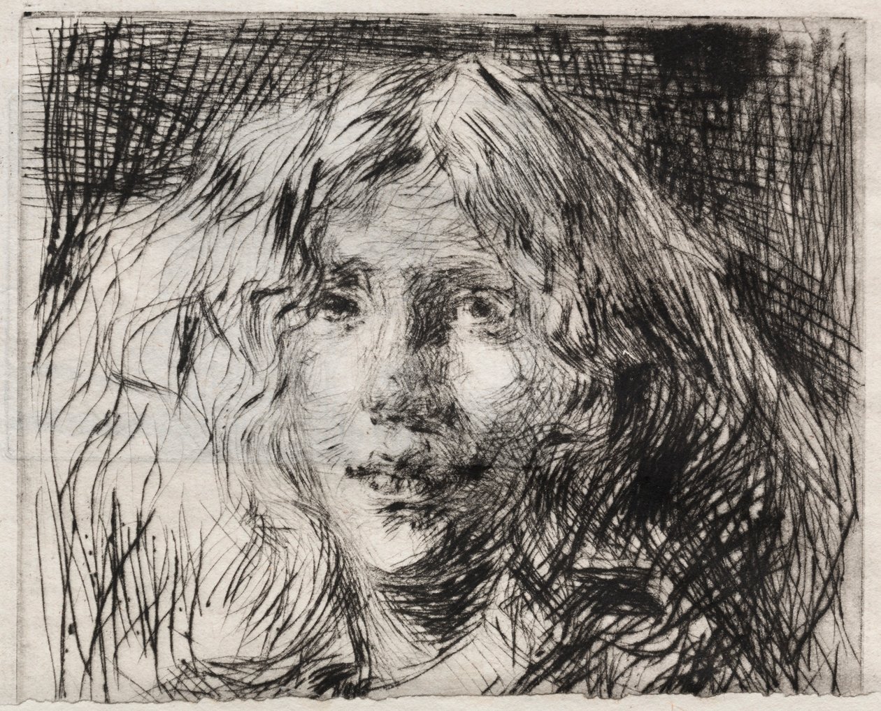 Joanna Hefferman, Irlandzka piękność, 1866. autorstwa James Abbott McNeill Whistler