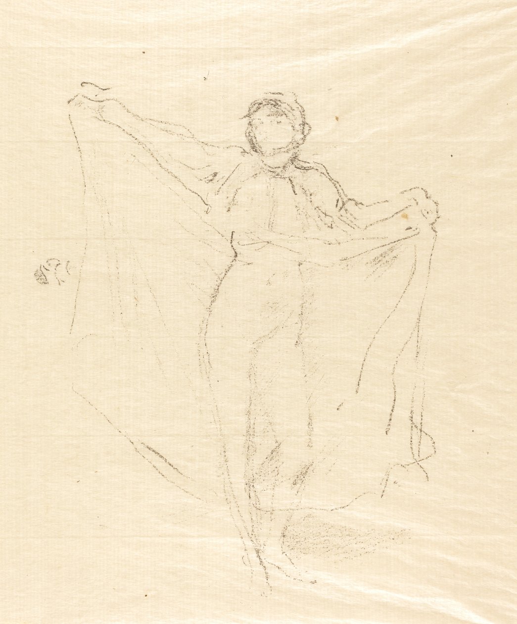 La Danseuse: studium aktu, c. 1891. autorstwa James Abbott McNeill Whistler