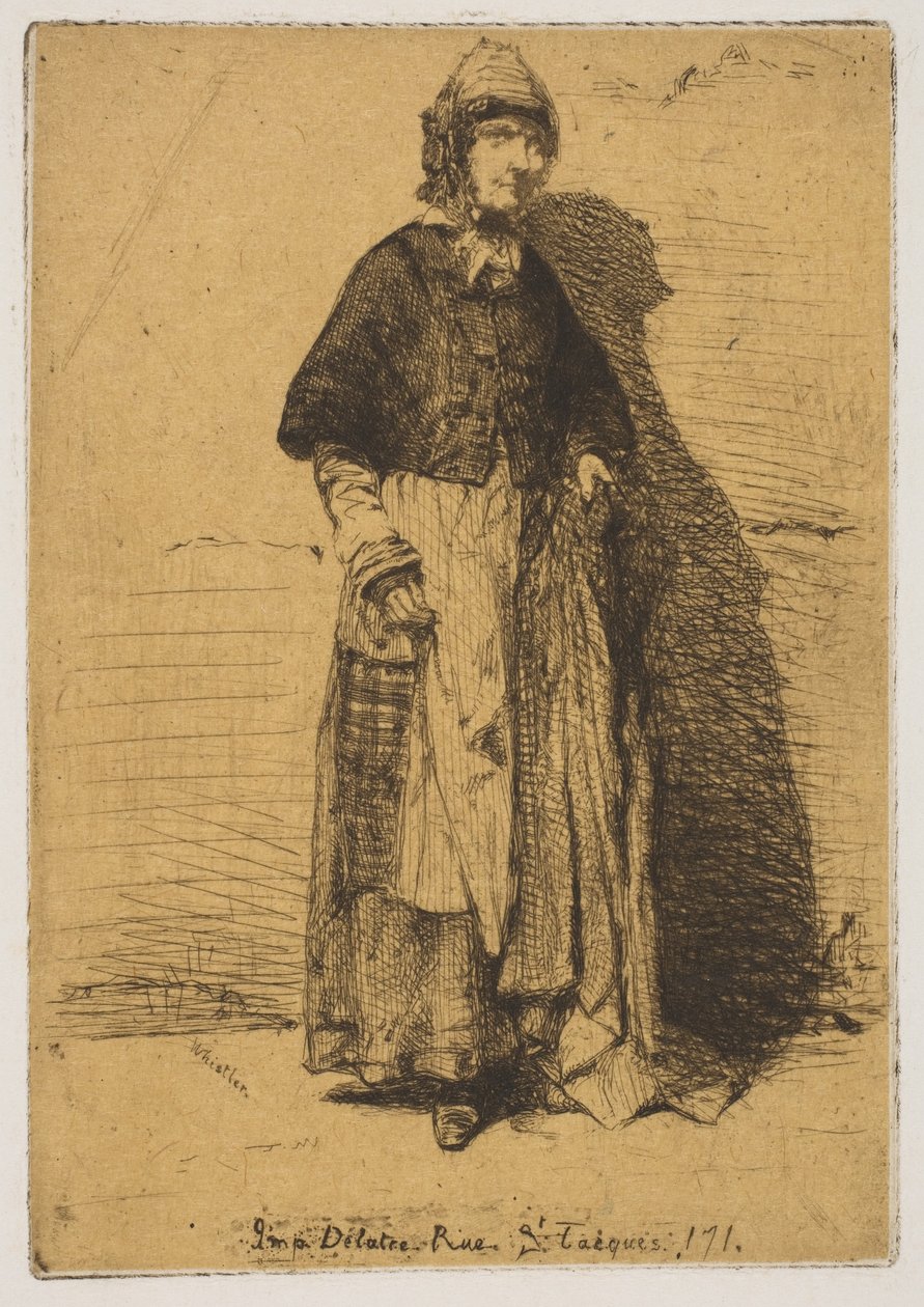 Matka Gerard, 1858. autorstwa James Abbott McNeill Whistler