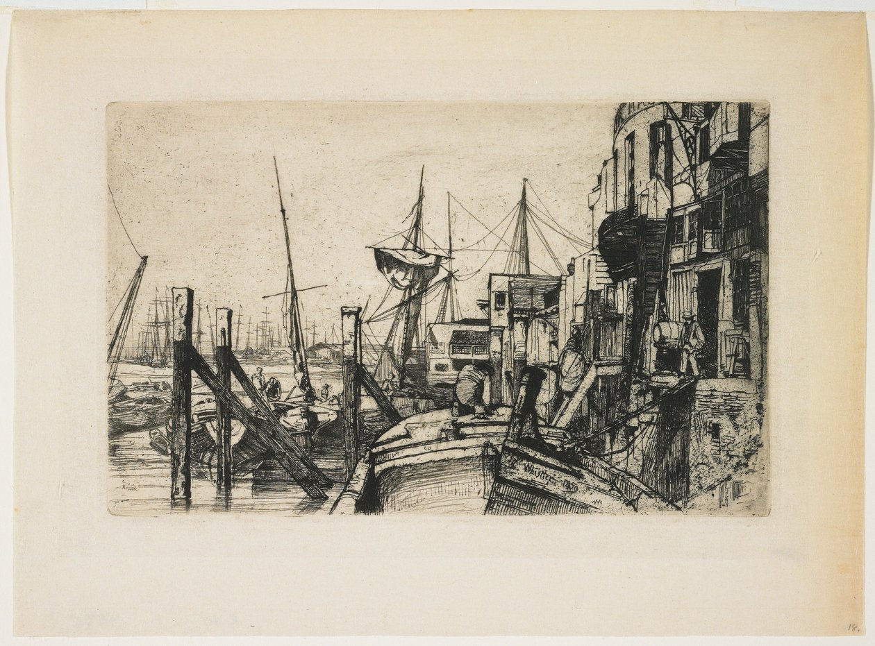 Limehouse autorstwa James Abbott McNeill Whistler