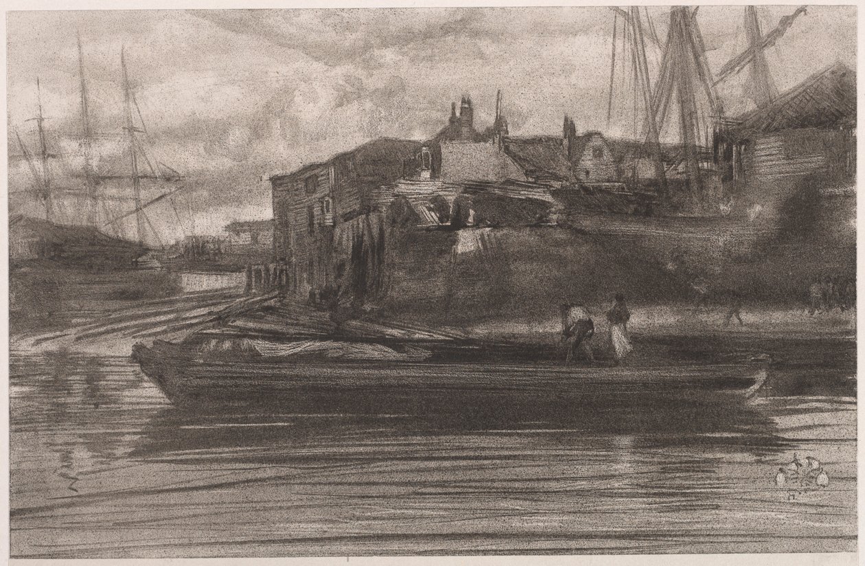 Wapiennik, 1878 r. autorstwa James Abbott McNeill Whistler