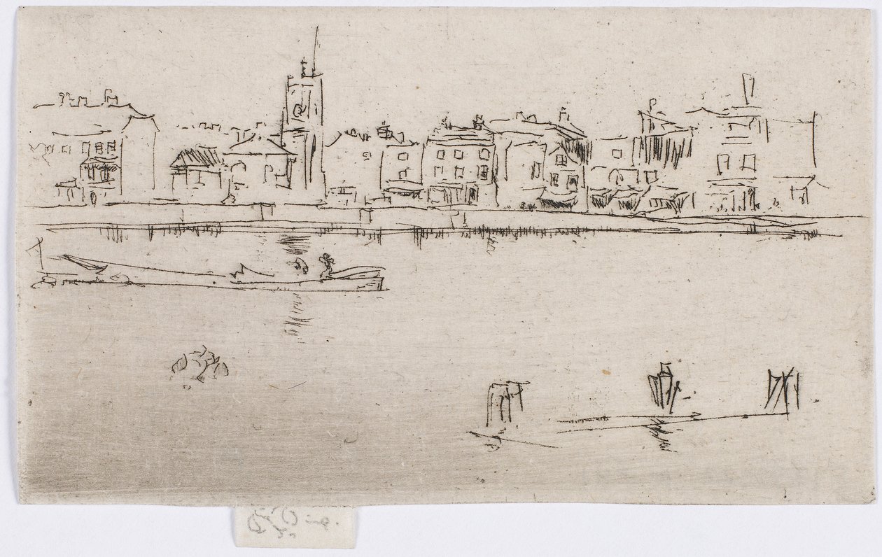 Pomnik Little Chelsea, 1887. autorstwa James Abbott McNeill Whistler