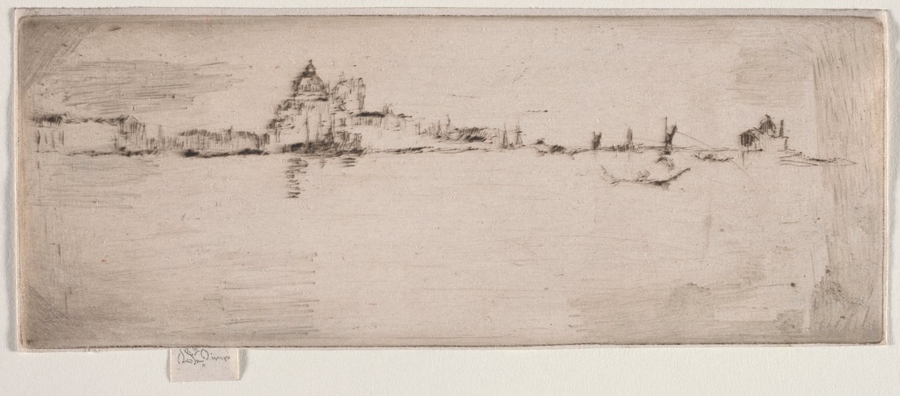 Mały pozdrowienie. autorstwa James Abbott McNeill Whistler