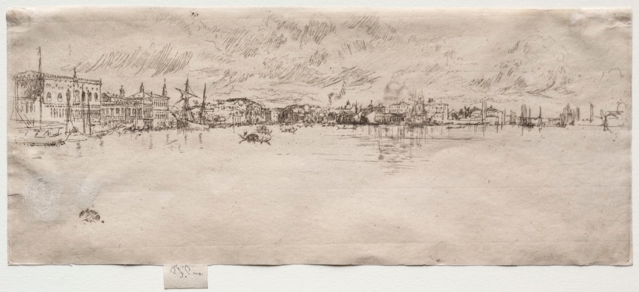 Długa Wenecja. autorstwa James Abbott McNeill Whistler