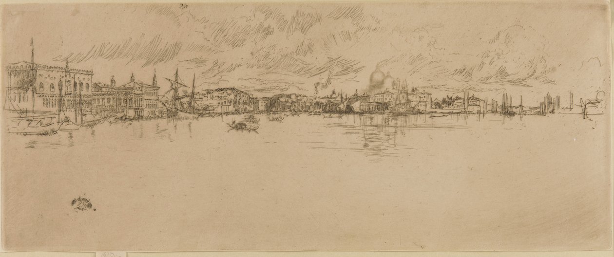 Długa Wenecja, 1879-1880. autorstwa James Abbott McNeill Whistler