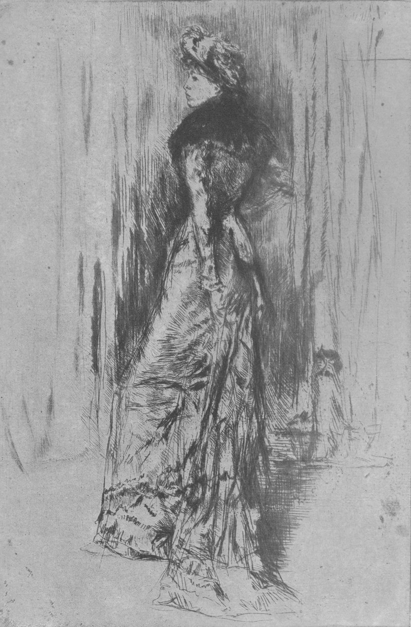 Maude, ok. 1876, 1904 autorstwa James Abbott McNeill Whistler