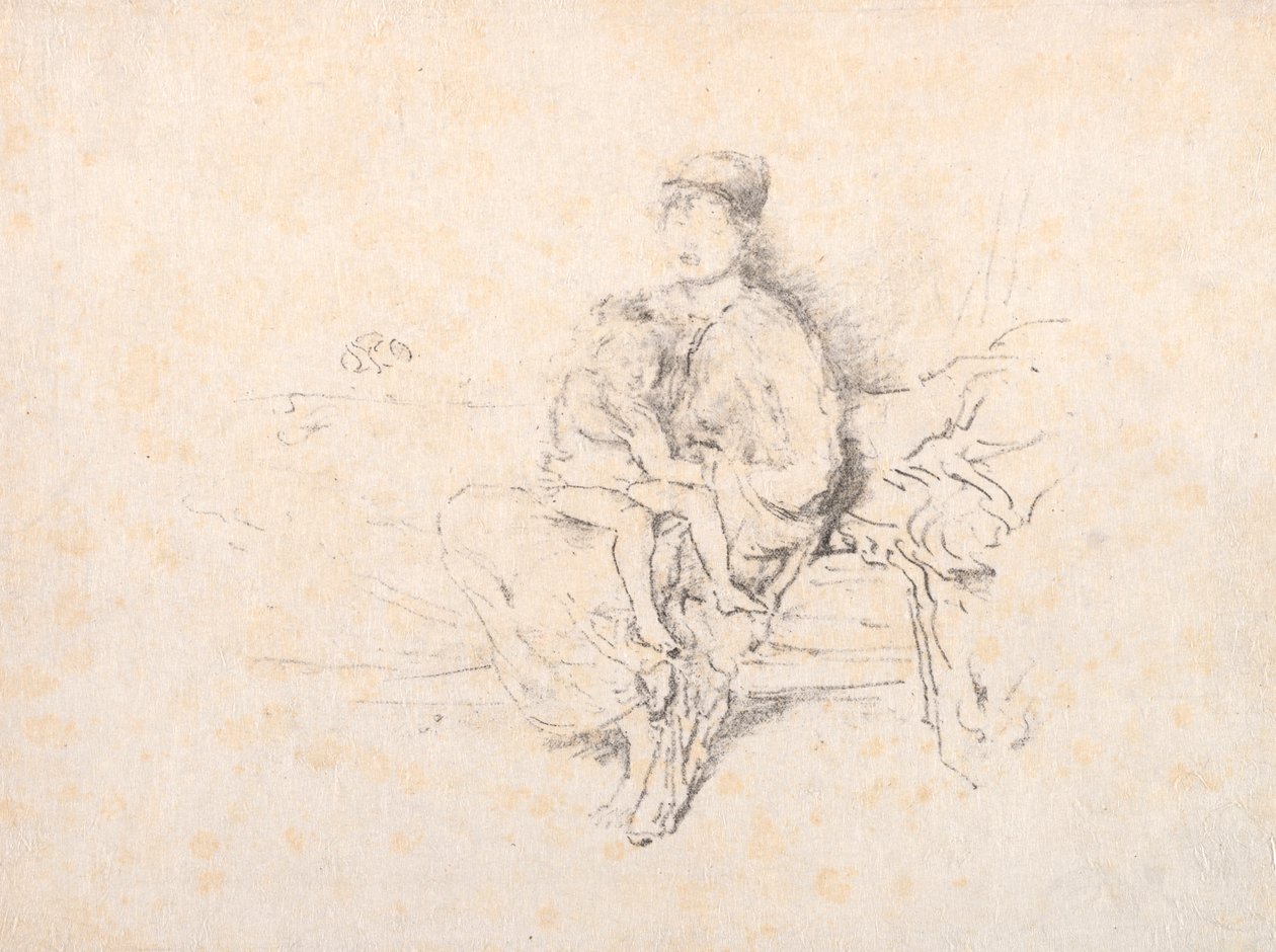 Matka i dziecko, nr 2, 1896. autorstwa James Abbott McNeill Whistler