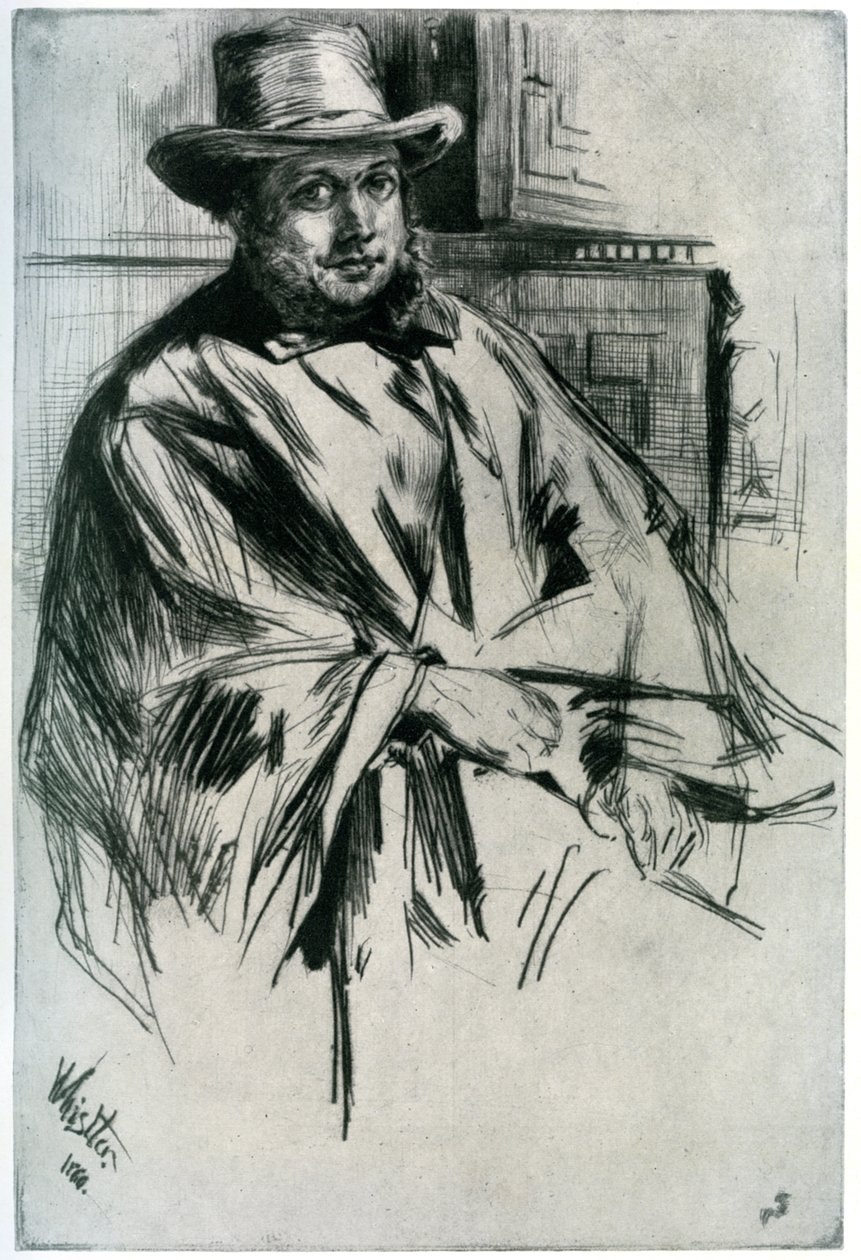 Pan Mann, 1860 1904. autorstwa James Abbott McNeill Whistler