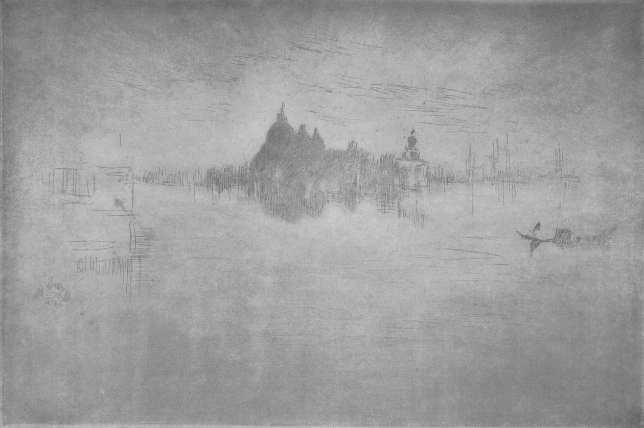 Nokturn-Salute, c1879, 1904 autorstwa James Abbott McNeill Whistler