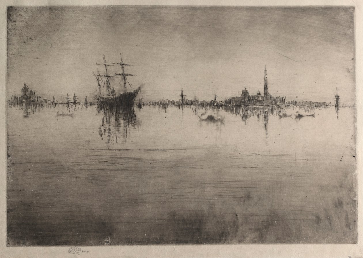 Nokturn, 1880. autorstwa James Abbott McNeill Whistler
