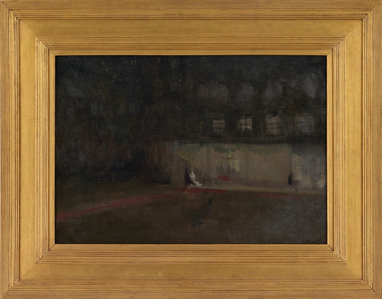 Nokturn: Ogrody Cremorne, nr 3, ok. 1872-77 (olej na płótnie) autorstwa James Abbott McNeill Whistler