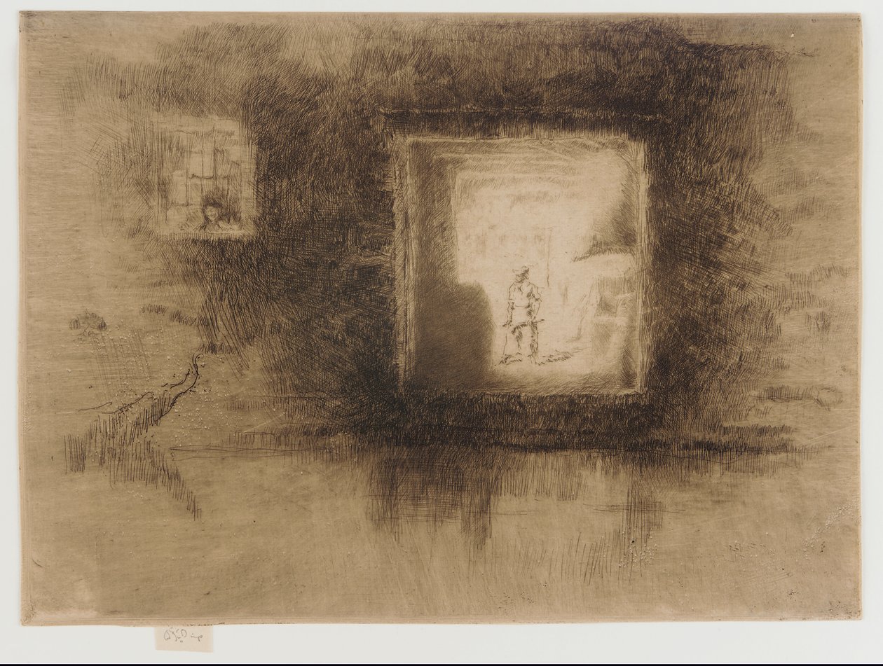 Nokturn: Piec, 1879-1880. autorstwa James Abbott McNeill Whistler