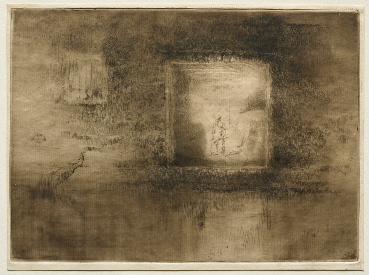 Nokturn: Piec, 1886. autorstwa James Abbott McNeill Whistler