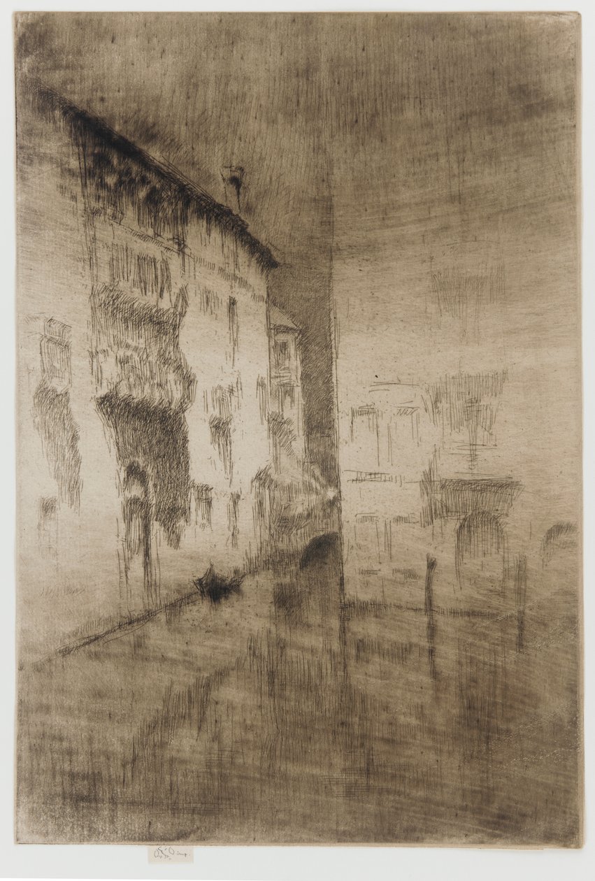 Nokturn: Pałace, 1879-1880. autorstwa James Abbott McNeill Whistler