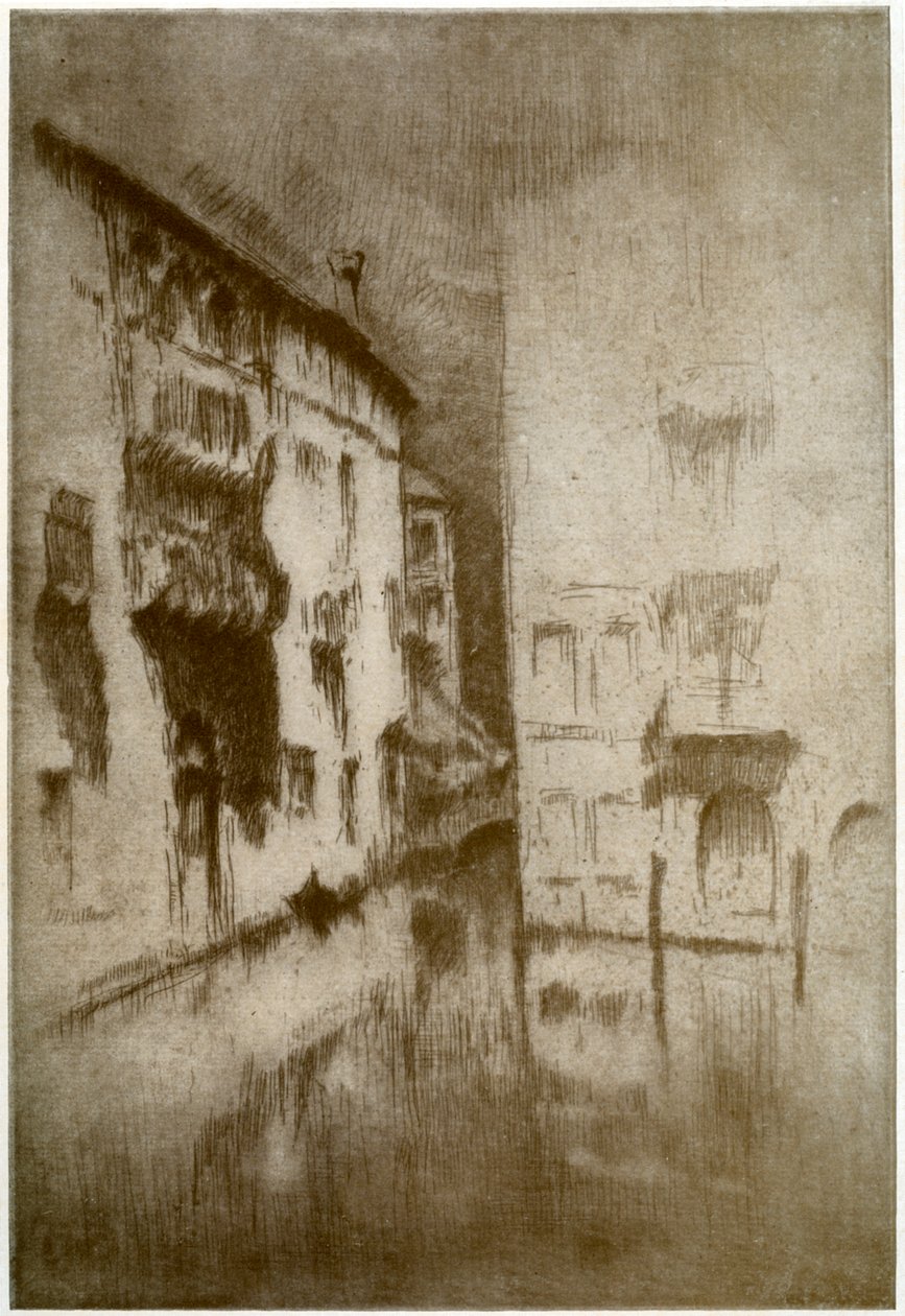 Nokturn: Pałace, ok. 1879 1904. autorstwa James Abbott McNeill Whistler