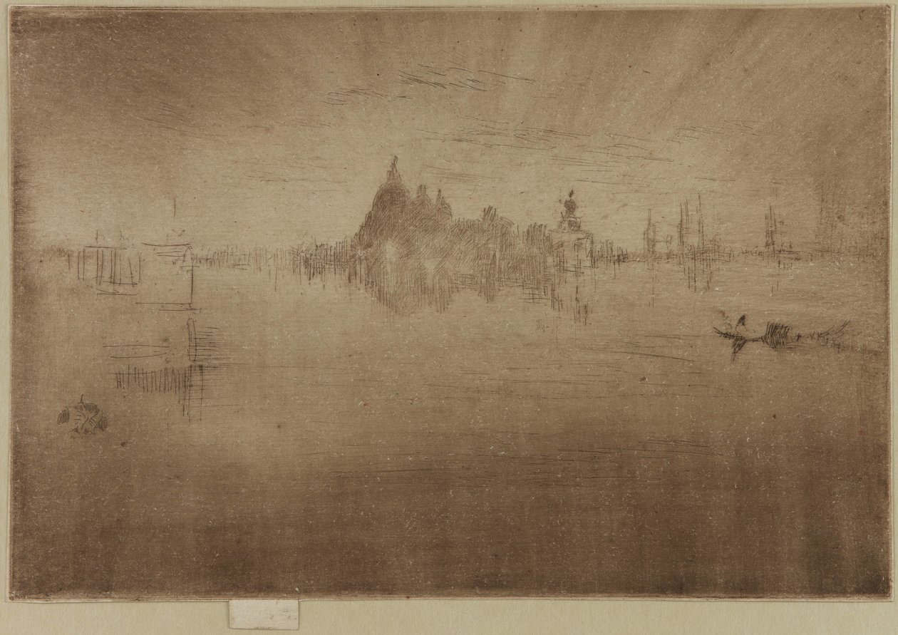Nokturn: Salute, 1879-1880. autorstwa James Abbott McNeill Whistler