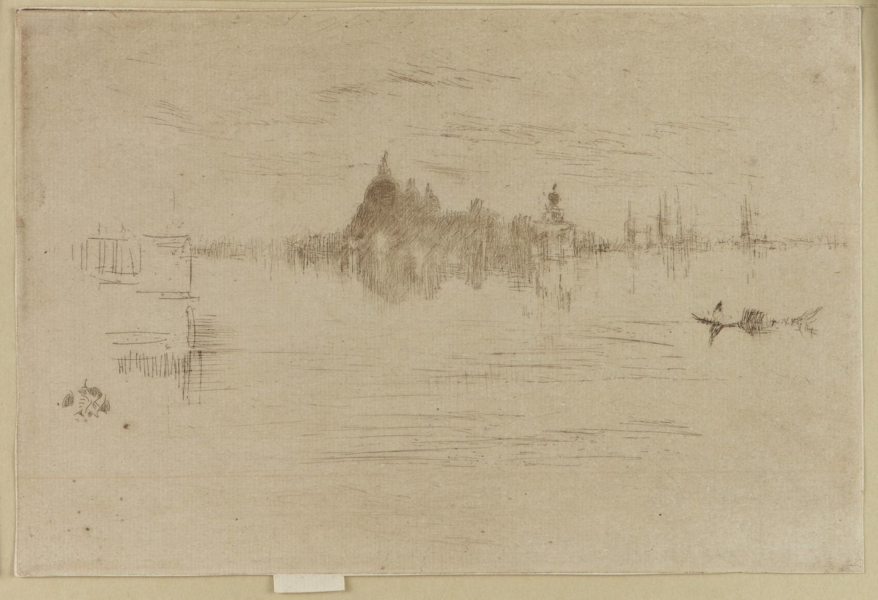 Nokturn: Salute, 1879-1880. autorstwa James Abbott McNeill Whistler