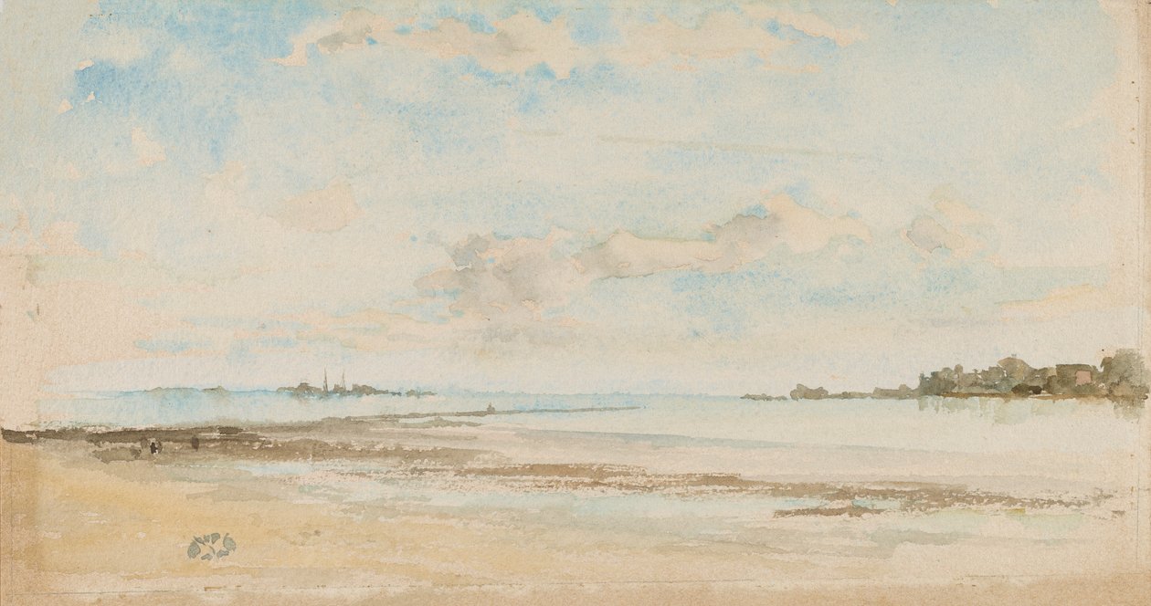 Uwaga w Blue i OpalJersey, 1881. autorstwa James Abbott McNeill Whistler
