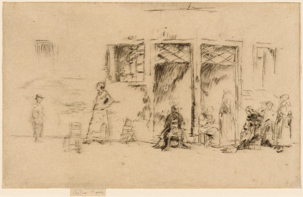 Staruszki, 18791880. autorstwa James Abbott McNeill Whistler