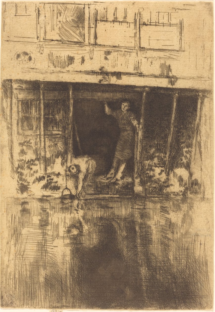 Pierrot, 1889. autorstwa James Abbott McNeill Whistler