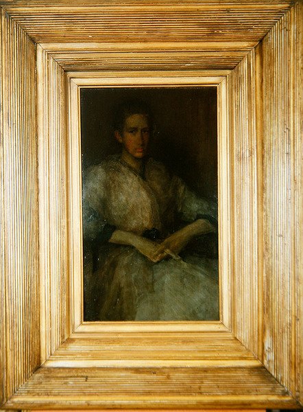 Portret Ellen Sturgis Hooper, ok. 1890 (olej na desce) (patrz także 419723) autorstwa James Abbott McNeill Whistler