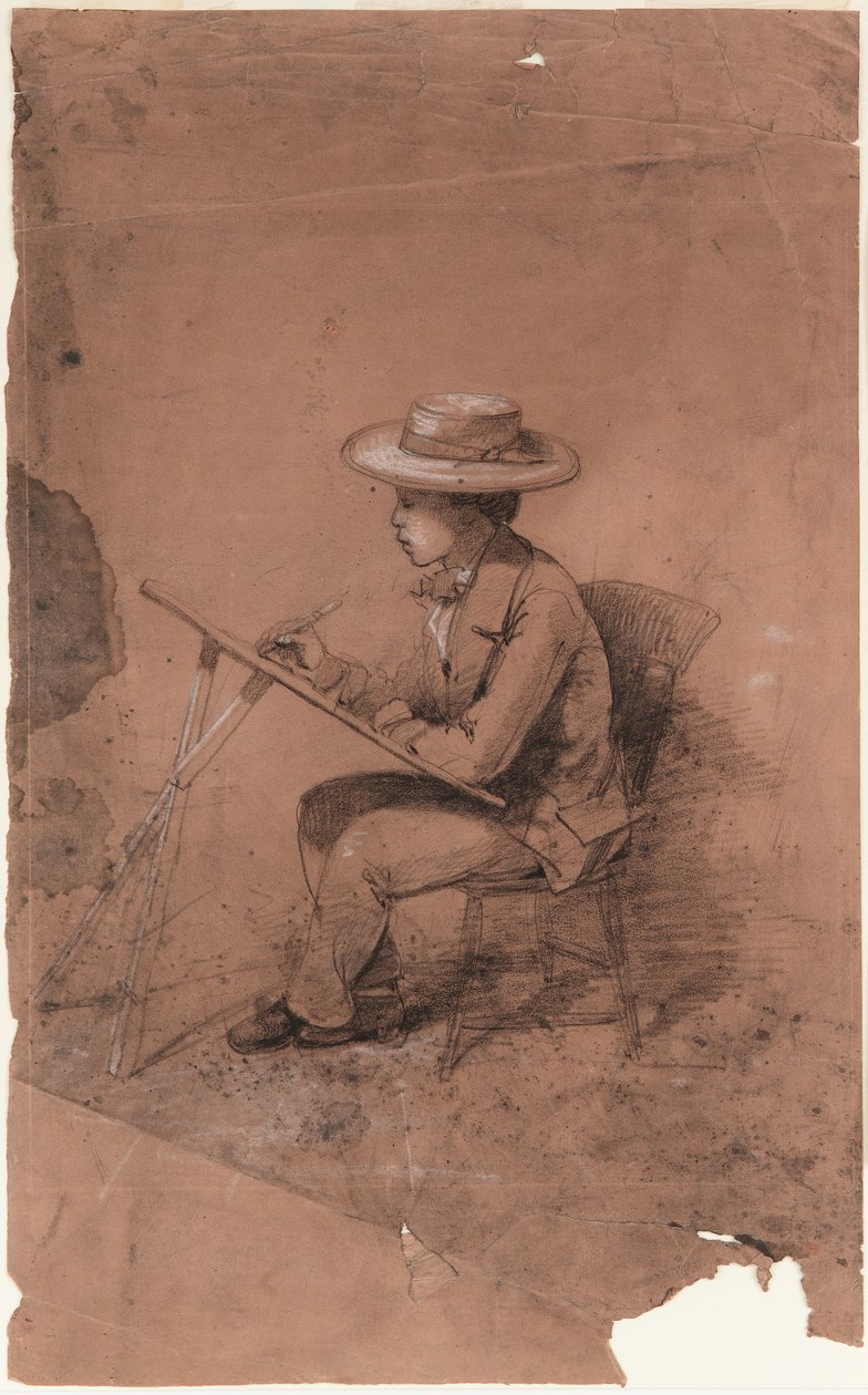 Portret Johna Rossa Keya, 1854-55. autorstwa James Abbott McNeill Whistler