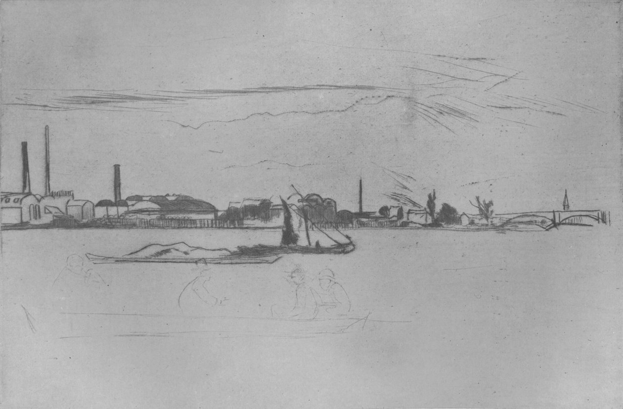 Cennik Fabryka Świec, ok. 1875, 1904 autorstwa James Abbott McNeill Whistler
