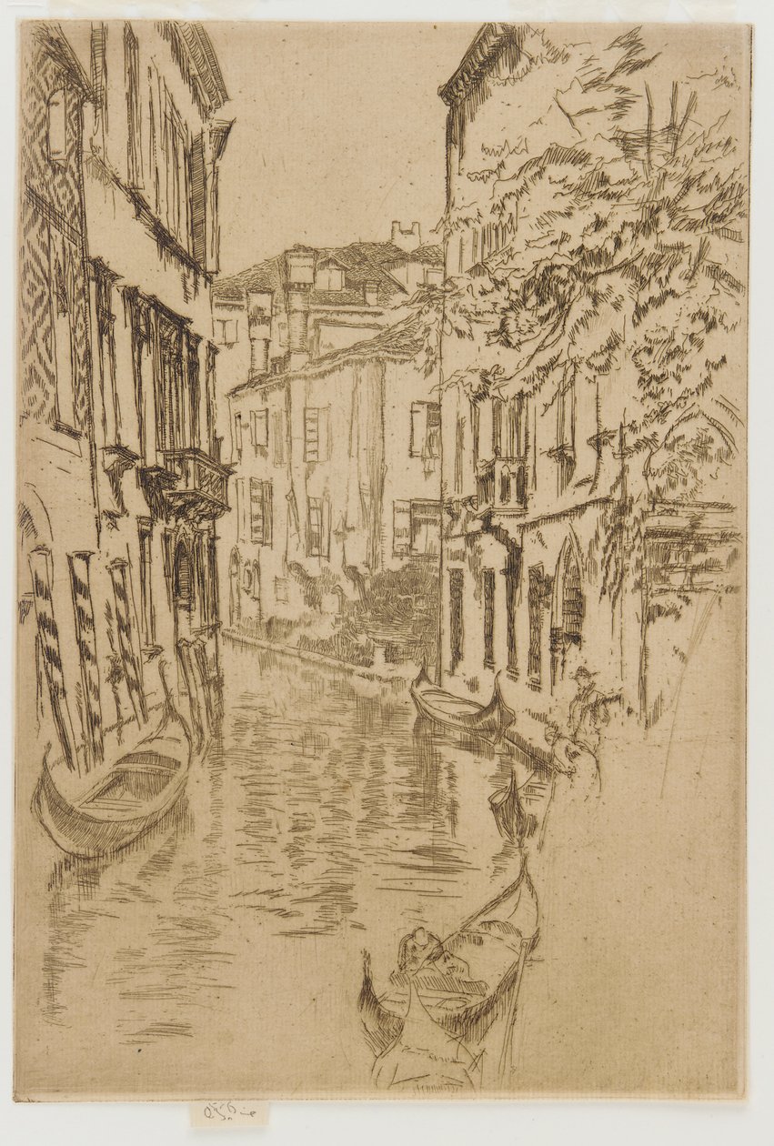 Cichy Kanał, 1879-1880. autorstwa James Abbott McNeill Whistler