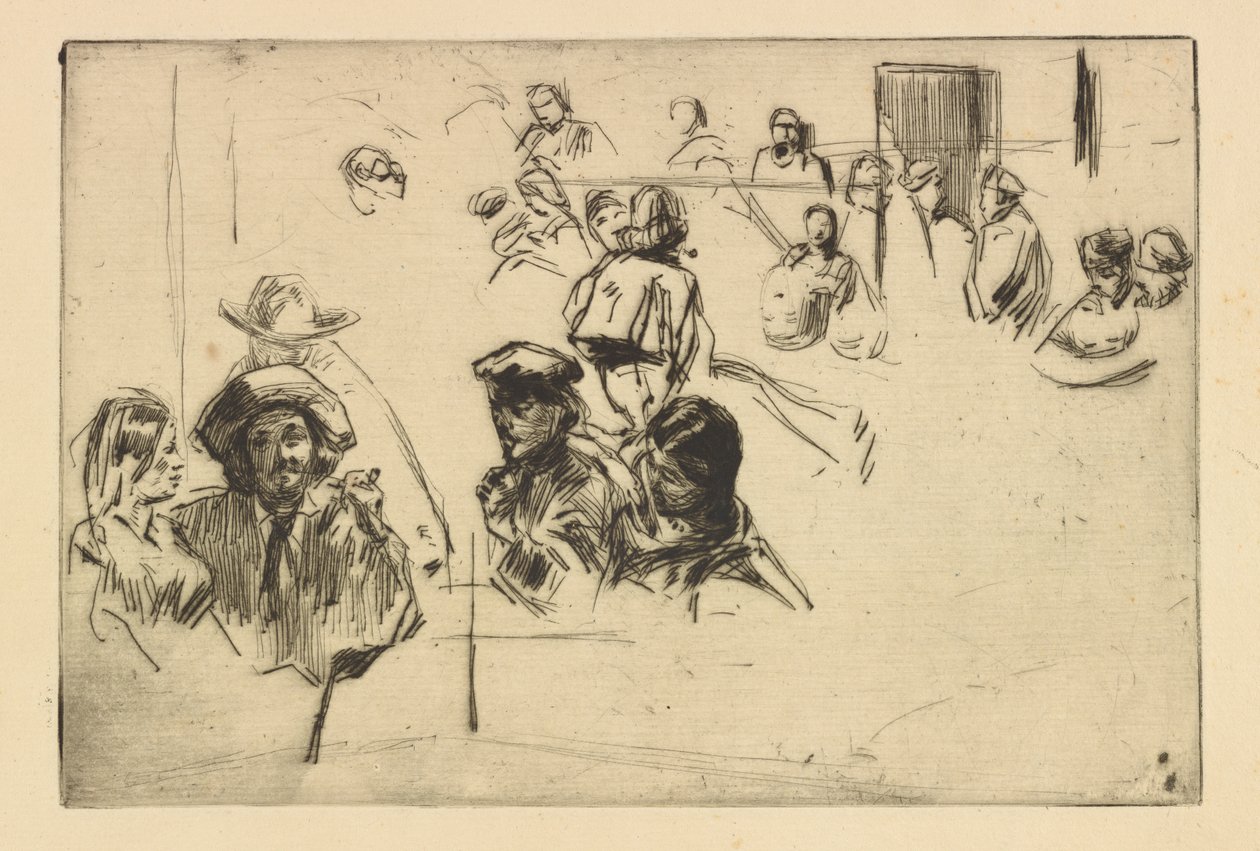 Autostrada Ratcliffe, 1861. autorstwa James Abbott McNeill Whistler