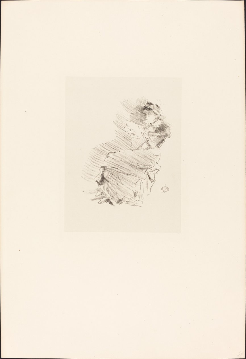 Czytanie, 18791887. autorstwa James Abbott McNeill Whistler
