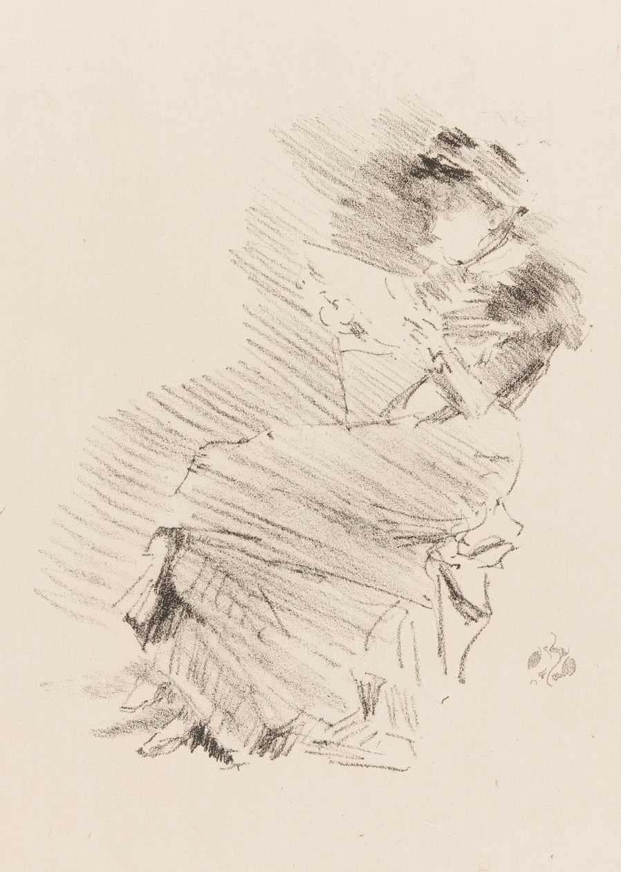 Czytanie, 1879 i 1887. autorstwa James Abbott McNeill Whistler