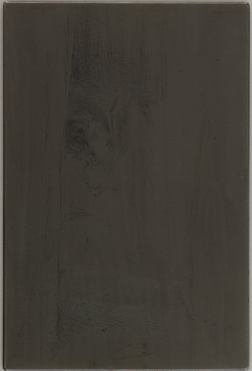 Czytanie w łóżku, 1858. autorstwa James Abbott McNeill Whistler