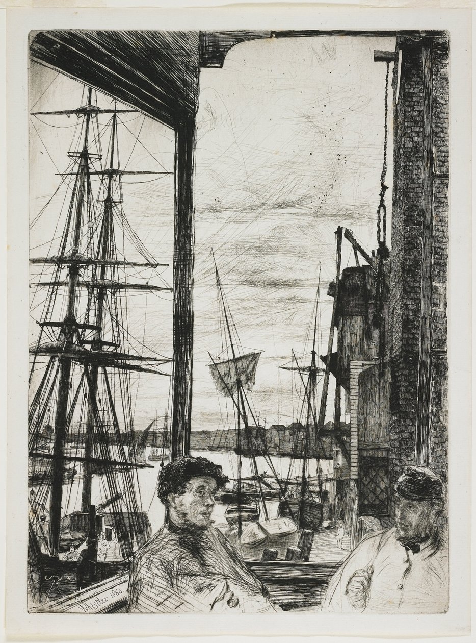 Rotherhithe autorstwa James Abbott McNeill Whistler