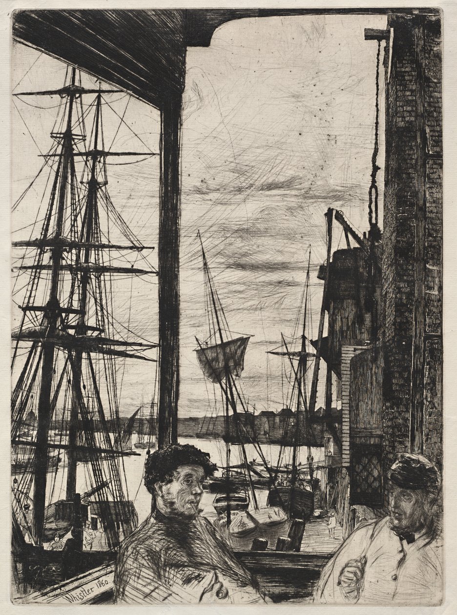 Rotherhithe autorstwa James Abbott McNeill Whistler